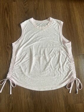 lululemon athletica Light Pink Side-Ruched Tank